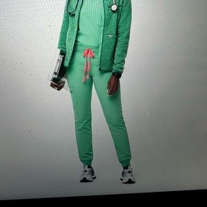 COPY - Teal jogger figs